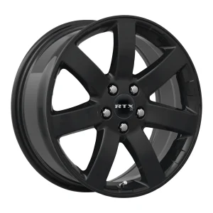 RTX Wheels – Nagano – Black – 17″x7.5″ 45mm – All weather Wheels – 082838